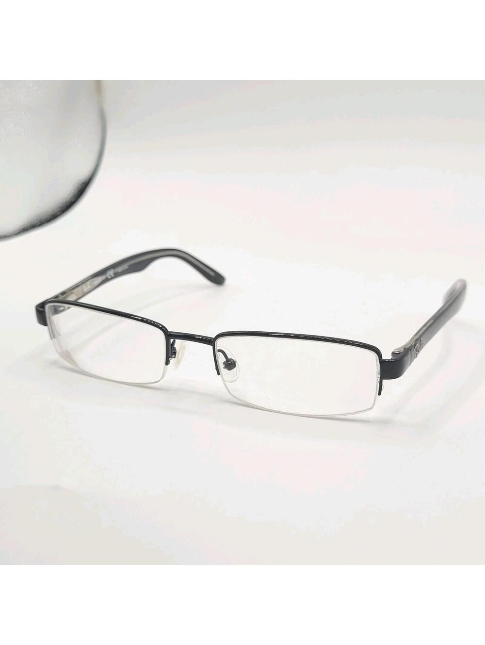 Ray-Ban Eyeglasses RB8588 1017 Titanium Black FRAMES 52-18-140 Excellent Cond